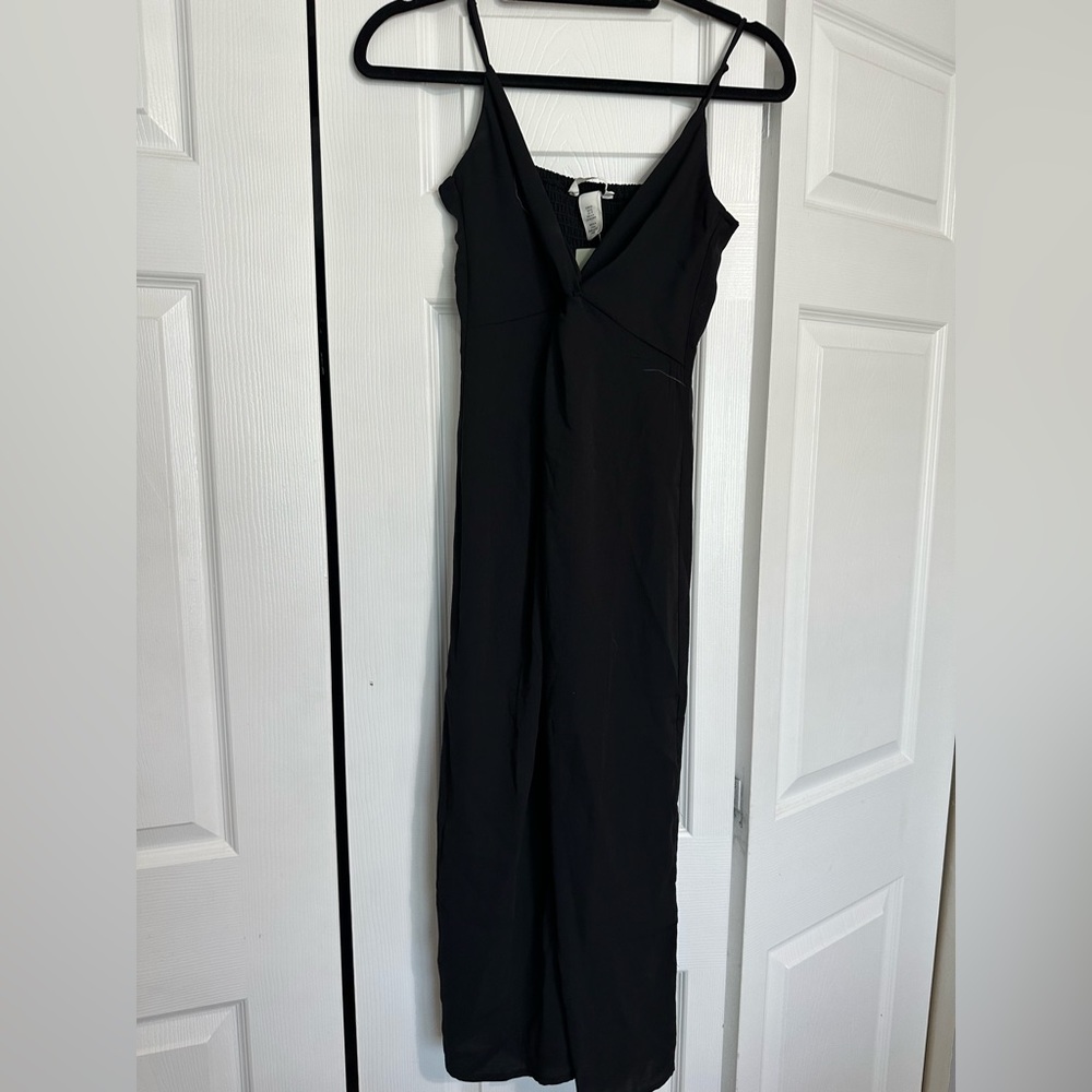 XS - H&M Black Midi Dress (NWT)